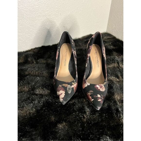 Christian Siriano Floral Patterned Heels- Size 6 - Picture 1 of 6